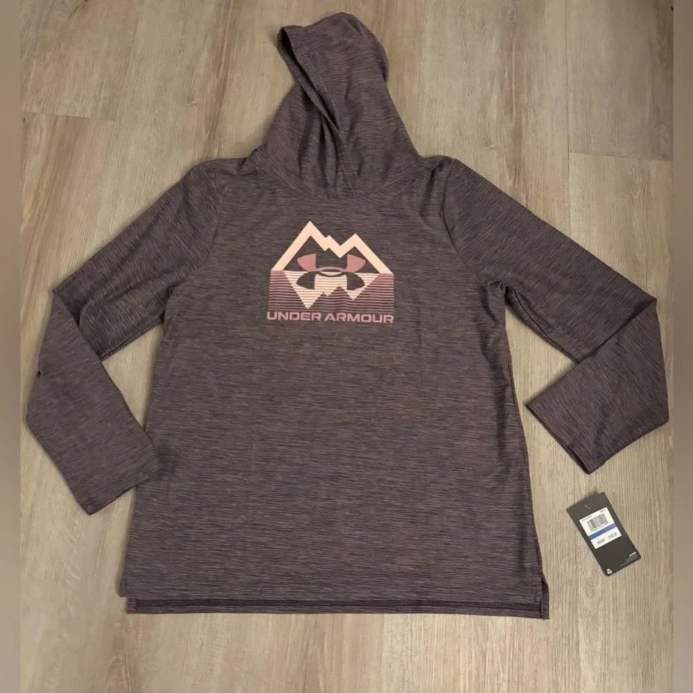 Under Armour girls Purple Hoodie very soft
